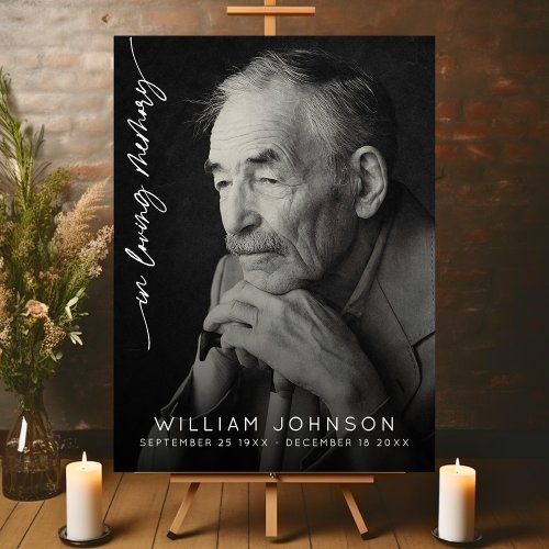 In Loving Memory Remembrance Photo Funeral 