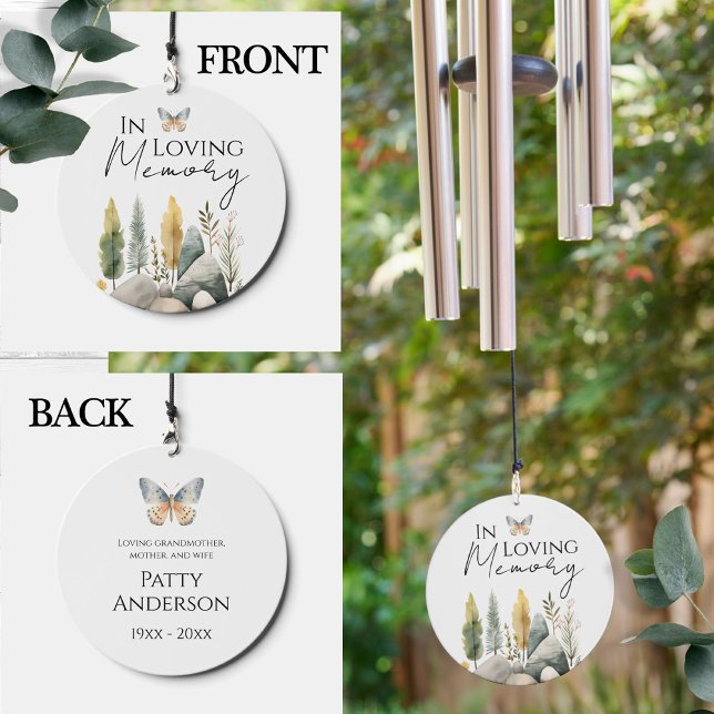 In Loving Memory Rock Garden Wind Chime (Creator Uploaded)