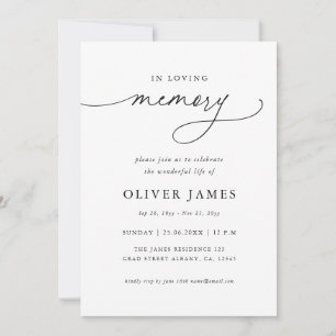 In Loving Memory Script Funeral Program