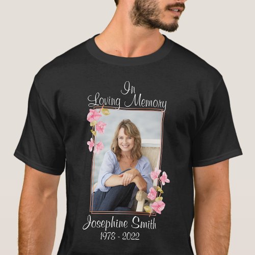 In Loving Memory Shirts With Photo Template