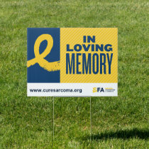 In Loving Memory Sign