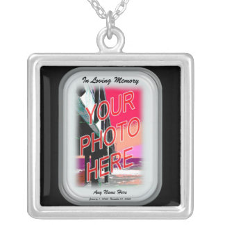 In Loving Memory Silver Plated Necklace