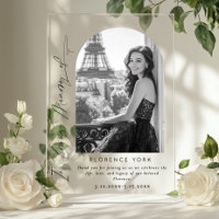 In Loving memory simple Memorial funeral Welcome