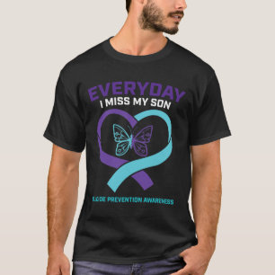 In Loving Memory  Son Suicide Prevention Awareness T-Shirt