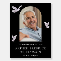 In loving memory stylish modern rememberance