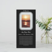 In Loving Memory= Sunset (Standing Front)