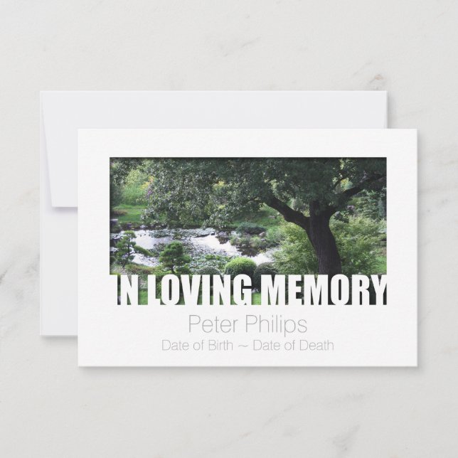 In Loving Memory Template 7 Celebration of Life (Front)