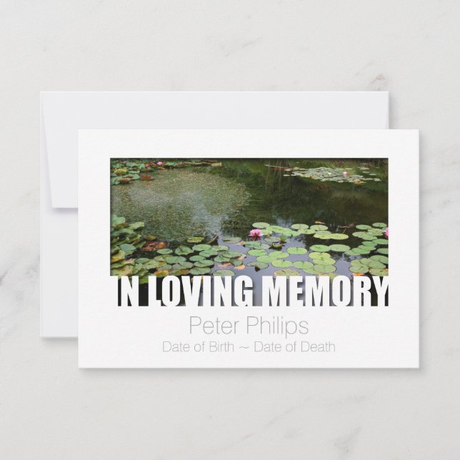 In Loving Memory Template 9 Celebration of Life (Front)