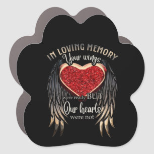 In Loving Memory Wind Valentine Day Gift Car Magnet