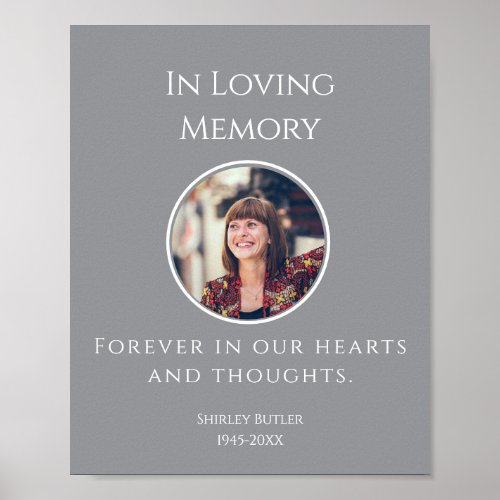 In Loving Memory with Photo | Personali