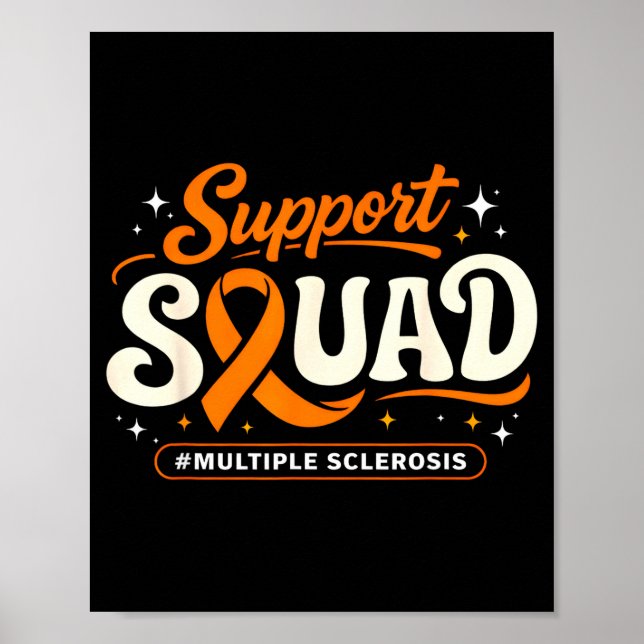 In march wear orange developmental disability poster (Front)