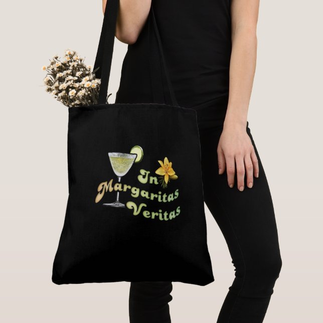In Margaritas Veritas Tote (Close Up)