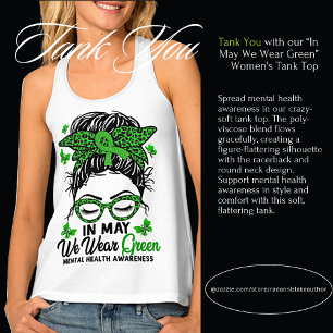 In May We Wear Green Women's Tank Top