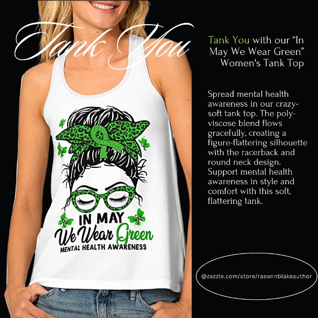 In May We Wear Green Women's Tank Top (Creator Uploaded)