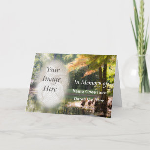 In Memoriam Notification Card