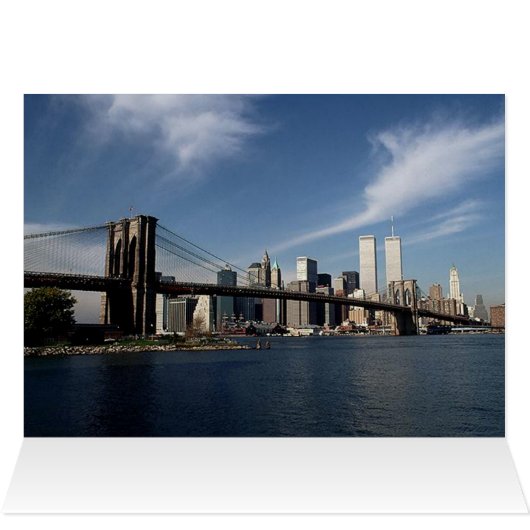 "in Memoriam" Twin Towers World Trade Center NYC (Inside Horizontal (Top))