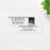 IN MEMORY-BELIEVE (Desk)