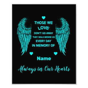 In Memory Bereavement And Loss Photo Print