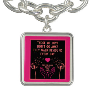 In Memory Bereavement And Loss Photo Print Bracelet