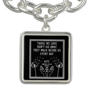 In Memory Bereavement And Loss Photo Print Bracelet