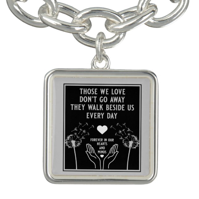In Memory Bereavement And Loss Photo Print Bracelet (Design)
