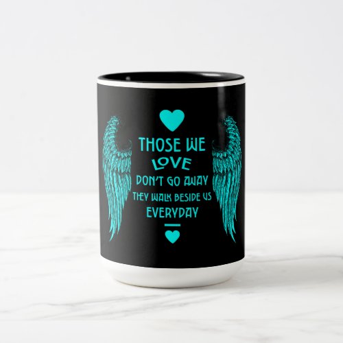 In Memory Bereavement And Loss Photo Print Card Wo Two_Tone Coffee Mug