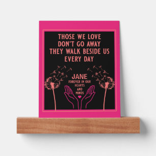 In Memory Bereavement And Loss Photo Print Picture Ledge