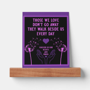 In Memory Bereavement And Loss Photo Print Picture Ledge