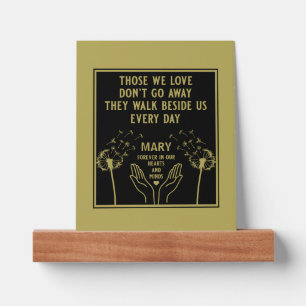 In Memory Bereavement And Loss Photo Print Picture Ledge