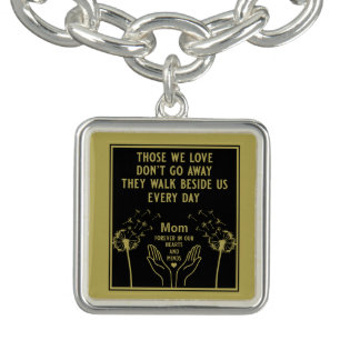 In Memory Christian Bereavement  Bracelet