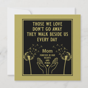 In Memory Christian Bereavement  Card