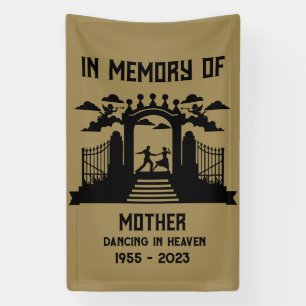 In Memory Dancers Funeral Banner