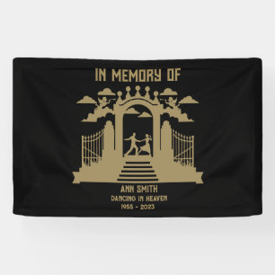 In Memory Dancers Funeral Banner