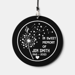 In Memory Dandelion Garden Wind Chime