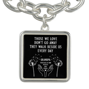 In Memory Funeral Reception Bracelet