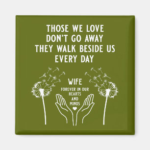 In Memory Funeral Reception Magnet