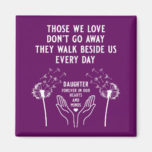 In Memory Funeral Reception Magnet