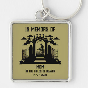 In Memory Gardeners Funeral Keychain