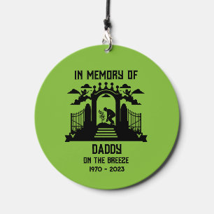In Memory Gardeners Funeral Wind Chime