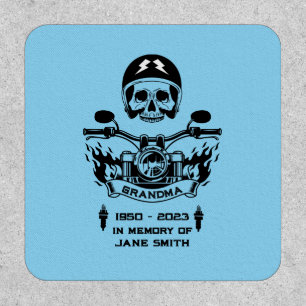 In Memory Grandmother Biker Garden Patch