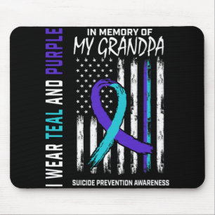 In Memory Grandpa Suicide Awareness Prevention Ame Mouse Pad