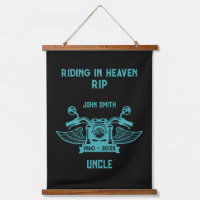In Memory Motorbike Rider Biker Funeral