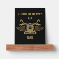 In Memory Motorbike Rider Biker Funeral