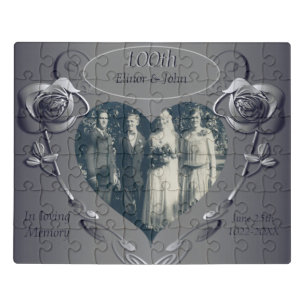 "In Memory of" Anniversary  Jigsaw Puzzle
