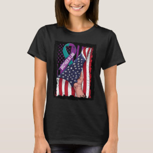 In Memory of Brother In Law Suicide Awareness USA  T-Shirt