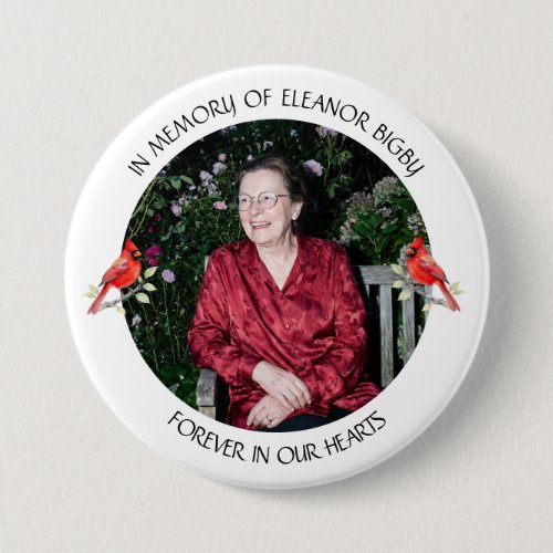 In Memory of | Cardinal Memorial Keepsake