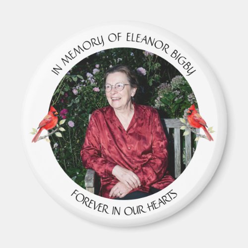 In Memory of | Cardinal Memorial Keepsake
