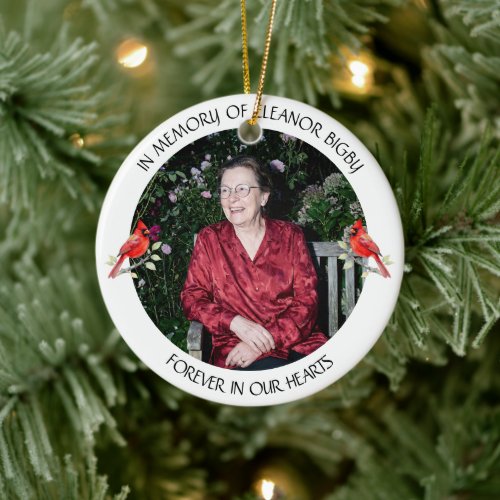 In Memory of | Cardinal Poem Memorial Keepsake