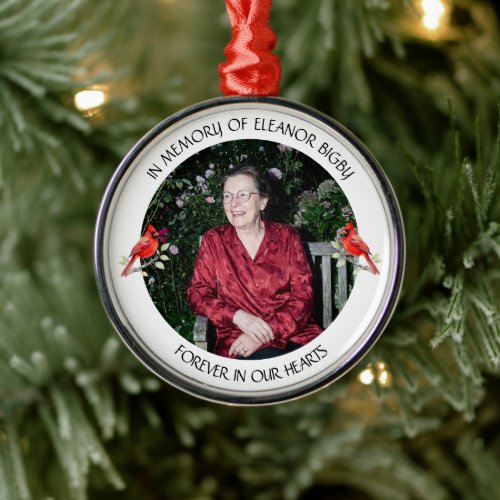 In Memory of | Cardinal Poem Memorial Keepsake
