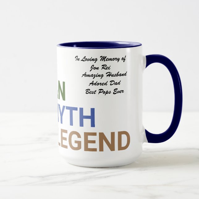 In Memory of Coffee Mug Custom Order (Right)